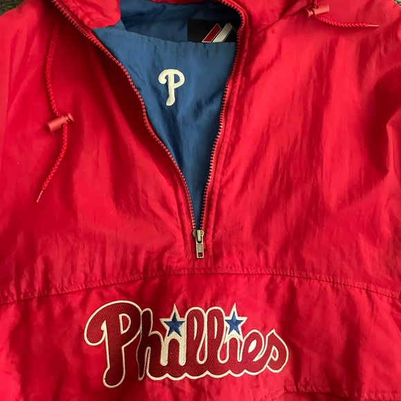 Phillies Majestic Heavyweight Winter Jacket - Picture 2 of 5
